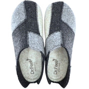 Dr Feet Hilda Slipper | Grey Mix