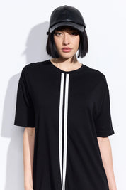 Dref by D Solange T-shirt Dress | Black White