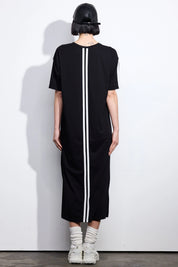Dref by D Solange T-shirt Dress | Black White