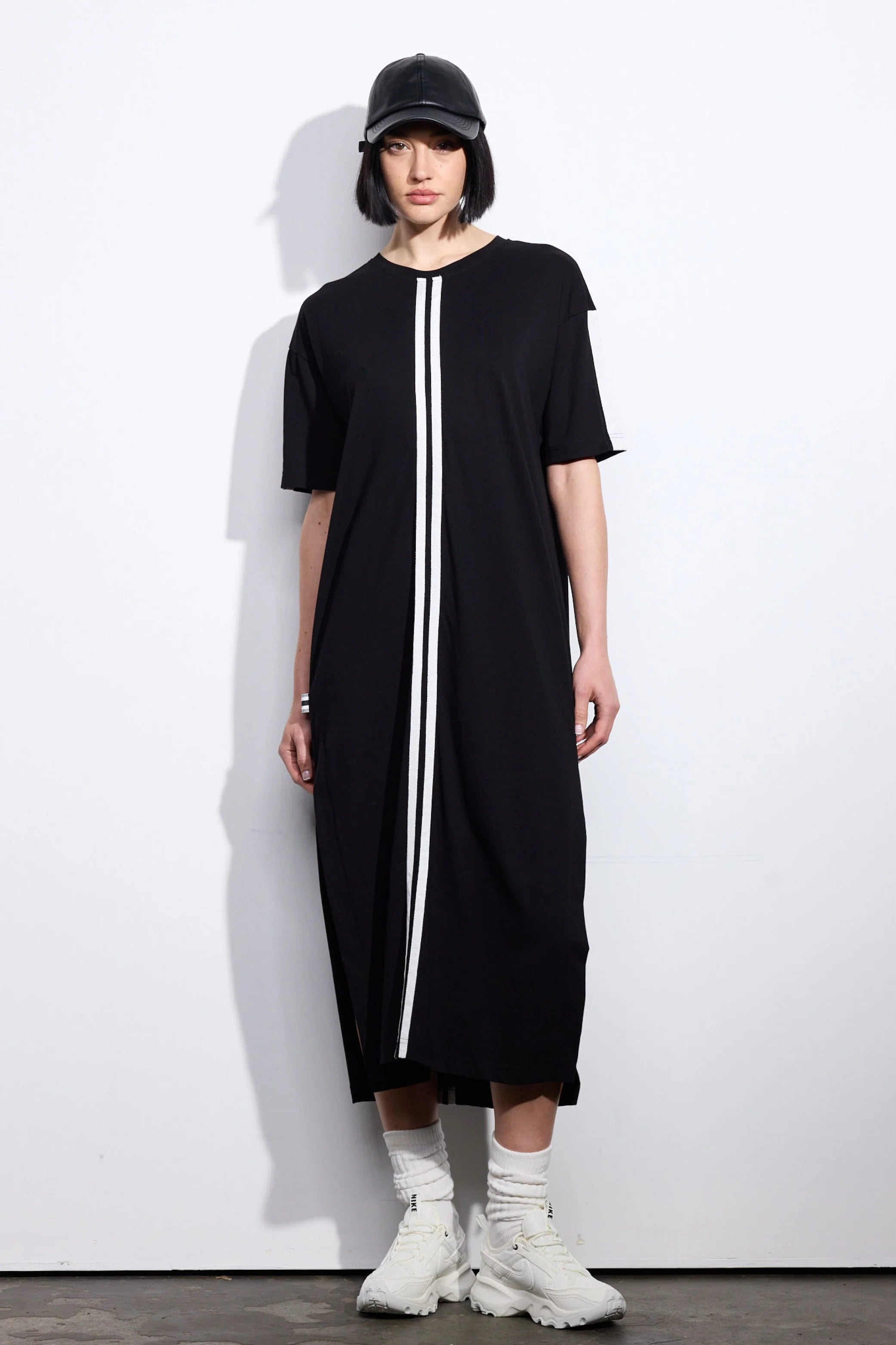 Dref by D Solange T-shirt Dress | Black White