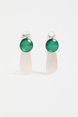 Elk Dalor Drop Earring | Silver