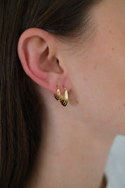 Zafino  Marley Hoop Small | Gold Small