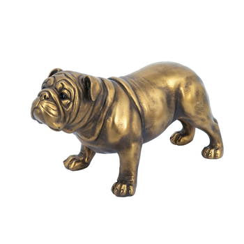 Le Monde French Bulldog Ornament | Gold