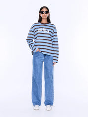 Ena Pelly Maria Boxy Long Sleeve Tee | Monroe