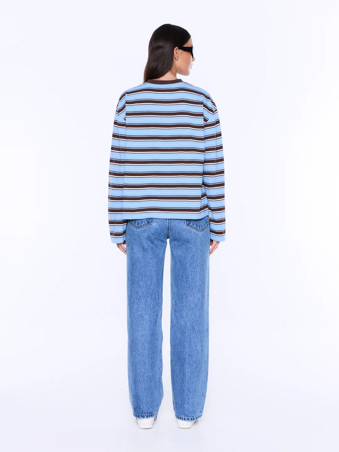 Ena Pelly Maria Boxy Long Sleeve Tee | Monroe