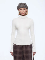 Ena Pelly Chevvah Long Sleeve Top | Vintage White