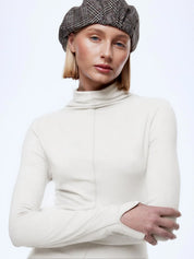 Ena Pelly Chevvah Long Sleeve Top | Vintage White