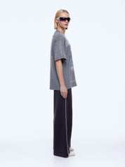 Ena Pelly Sophie Relaxed Tee | Washed Grey