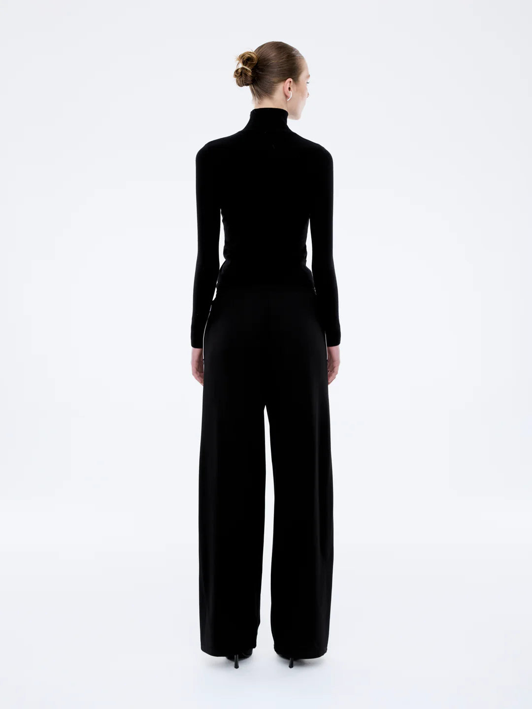 Ena Pelly Valentina Stripe Pant | Black Off White