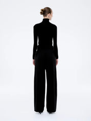 Ena Pelly Valentina Stripe Pant | Black Off White
