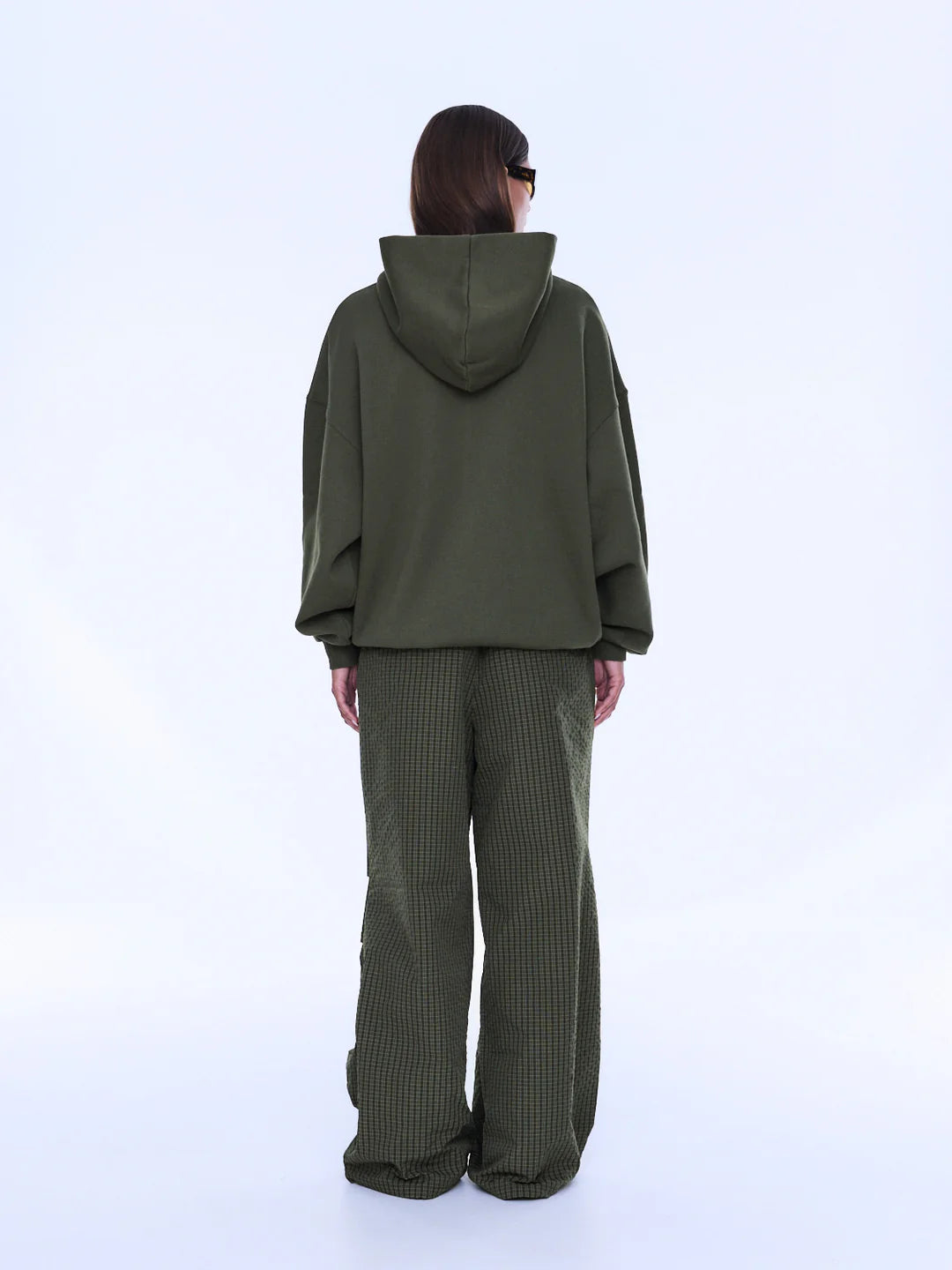 Ena Pelly Cassie Oversized Hoodie | Olive Pelly