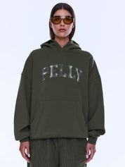 Ena Pelly Cassie Oversized Hoodie | Olive Pelly