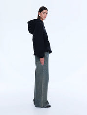 Ena Pelly Cassie Oversized Hoodie | Black