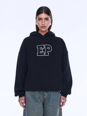 Ena Pelly Cassie Oversized Hoodie | Black