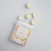 St Eval Folk Scented Tealights | Amber