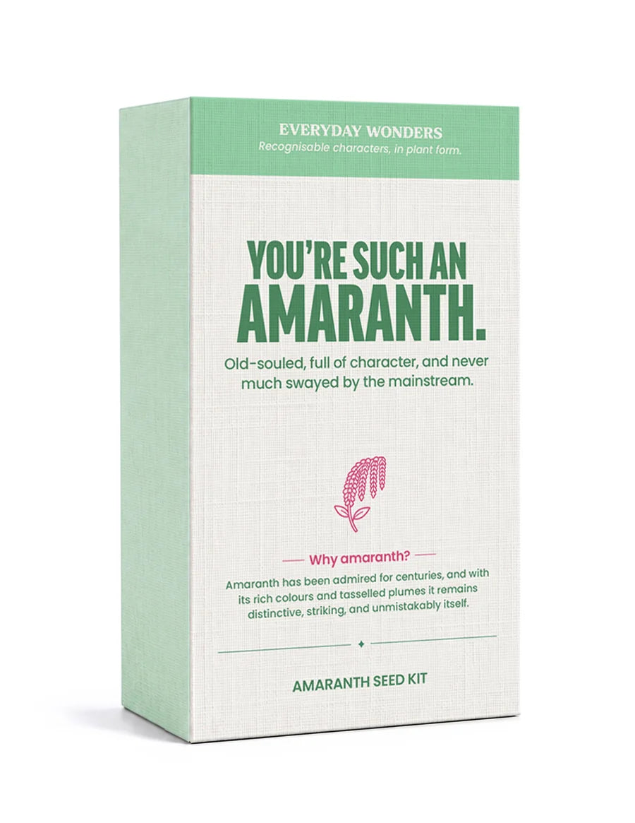 Everyday Wonders Personality-inspired Seed Gifts | Amaranth