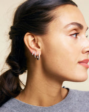 Edblad Glow Hoop Earrings | Steel