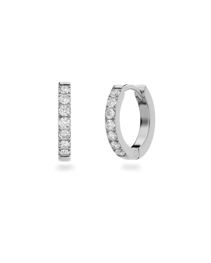 Edblad Glow Hoop Earrings | Steel