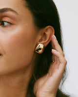 Edblad Mira Studs | Large Gold