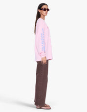 Ena Pelly Hailey Long Sleeve Cuffed Tee | Blush Pink