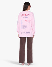 Ena Pelly Hailey Long Sleeve Cuffed Tee | Blush Pink