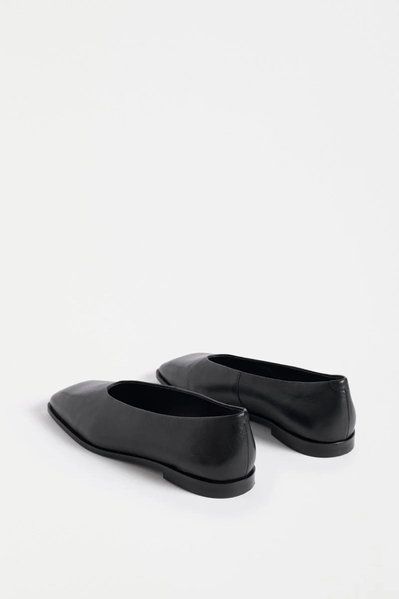 Elk Feldde Flat Shoe | Black