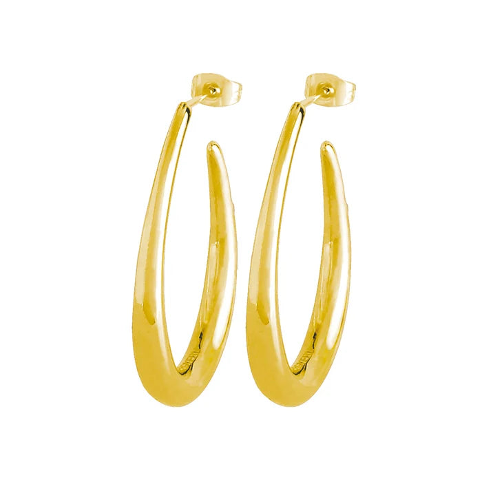 Dyrberg Kern Faun Earrings | Gold