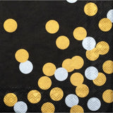 Rader Paper Napkins | Gold & Silver Polka Dots