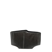 Le Monde Double Vase Small | Black