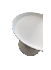 LE MONDE Low Romi Side Table White