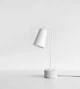 Ned Barney Matte White Lamp