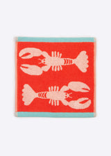 Anorak Lobster Organic Towel | Face Cloth