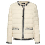 Moke Fern Puffer Down Jacket | Cream