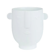 Flora Porcelain Planter | White