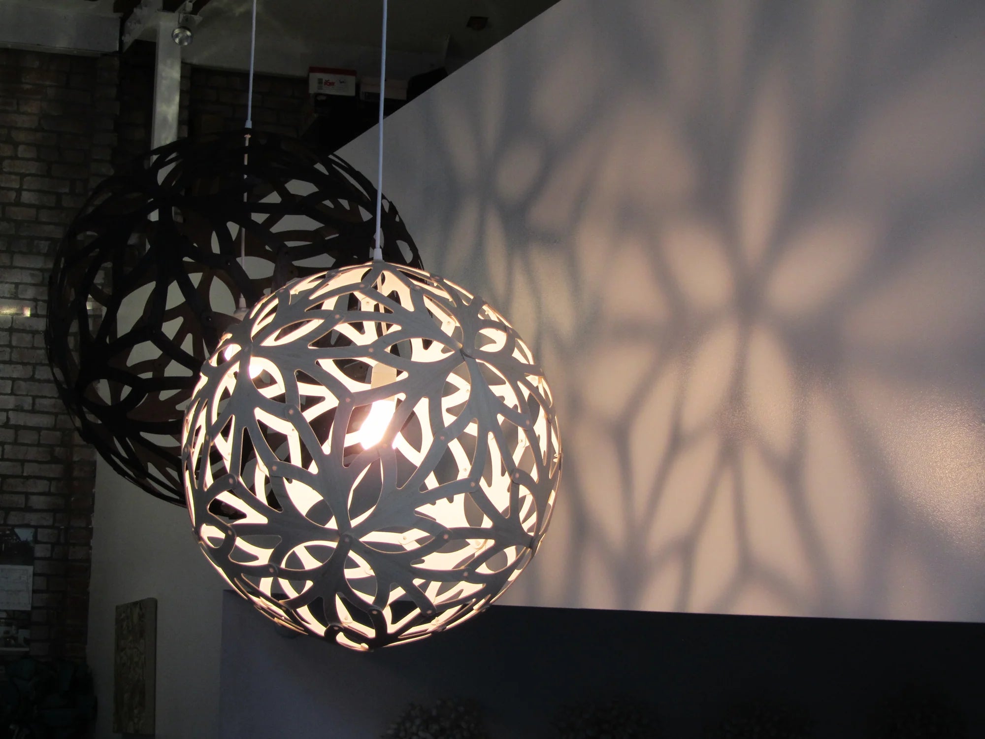 David Trubridge Floral Pendant | Natural