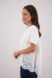Briarwood Texas Top | White