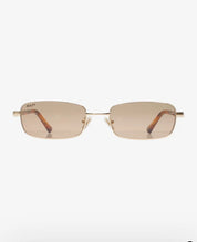 Reality Vibes Town Sunglasses | Gold Dust