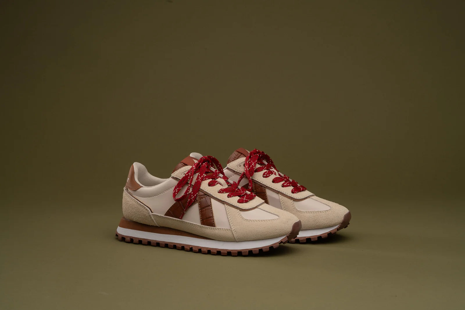 ASFVLT Gate Sneakers | Sable Brown Lava