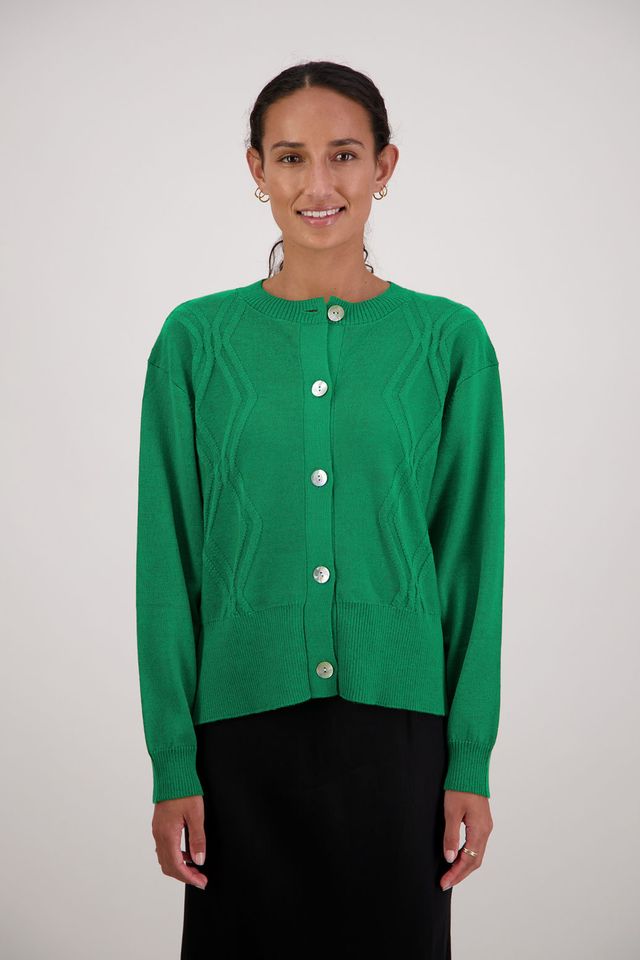 Briarwood Fynn Cardigan | Green