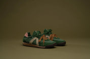 ASFVLT Grace Sneaker | DK Green Pink