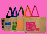 Jute Bag | Love Is All We Need