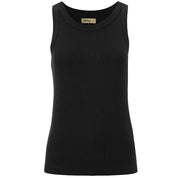 Moke Birdie Womens Rib Tank | Black