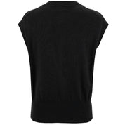 Moke Camilla Womens Sweater Vest | Black