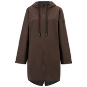 Moke Georgie Women's Rain Coat | Chocolate