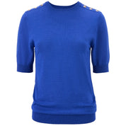 Moke Nicola Womens Sweater Tee | Dazzling Blue