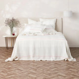 George Street Linen Pure Linen Cushion Cover | Maeve Yarn Dyed