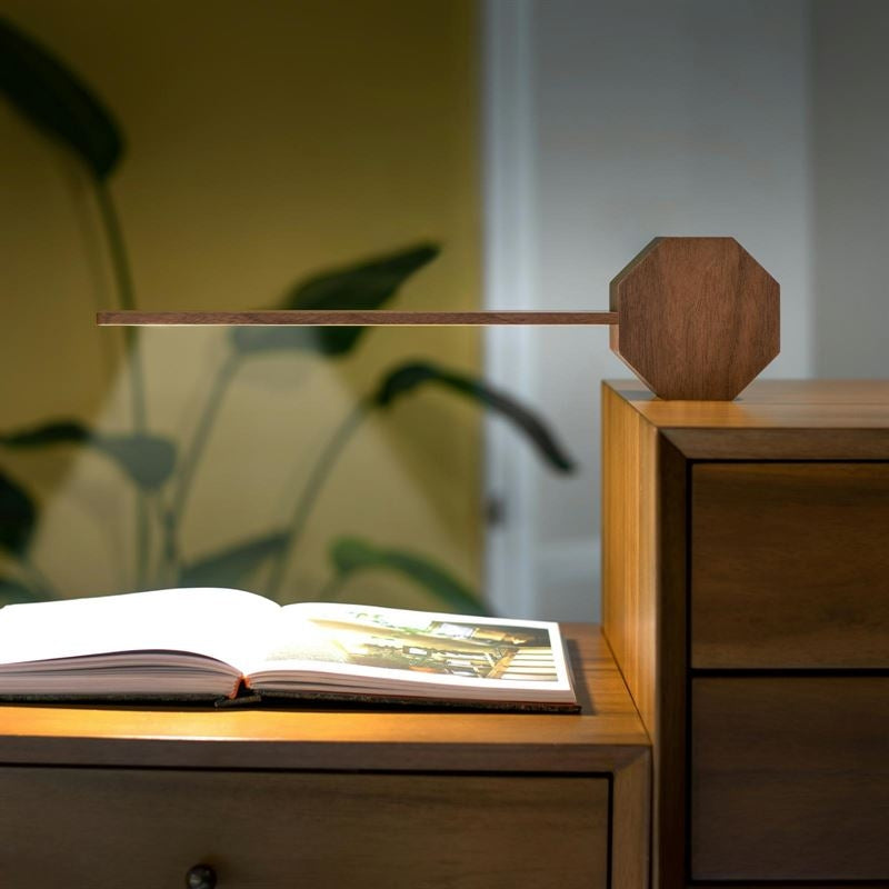 Gingko-Octagon-One-Plus-Desk-Light-Clock-American-Walnut-3.webp
