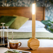 Gingko Desk light Clock | Bamboo