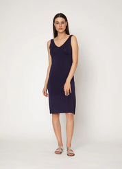 GG Essentials Reversible Rayon Slip Full Length | Black