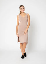 GG Essentials Reversible Rayon Slip Full Length | Nude
